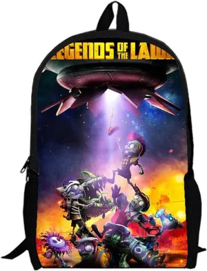 ISaikoy Anime Plants vs. Zombies Backpack Bookbag School Bag Shoulder Bag Messenger Bag Daypack Color C13