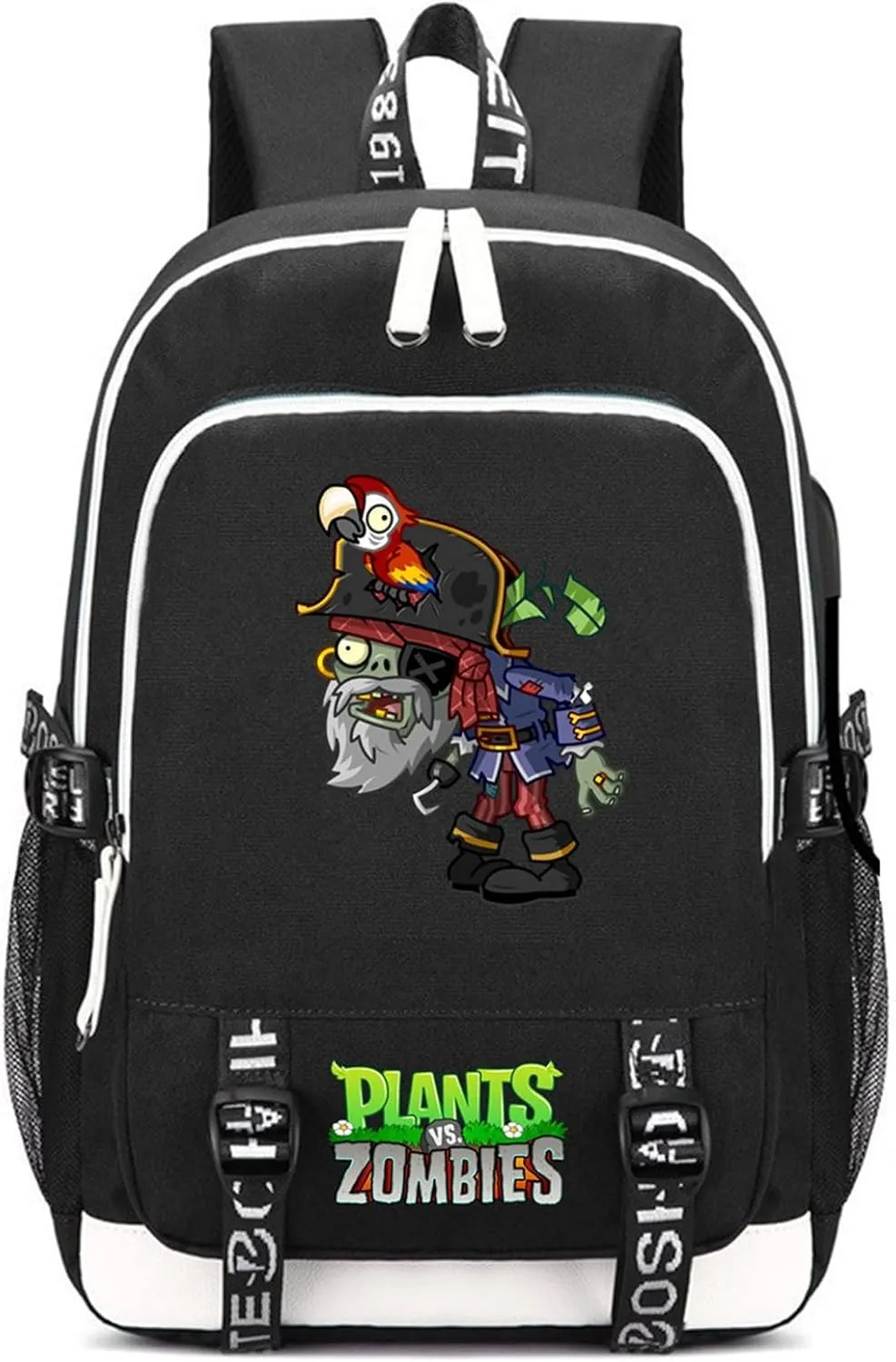 ISaikoy Anime Plants vs. Zombies Backpack Shoulder Bag Bookbag School Bag Daypack Color c12