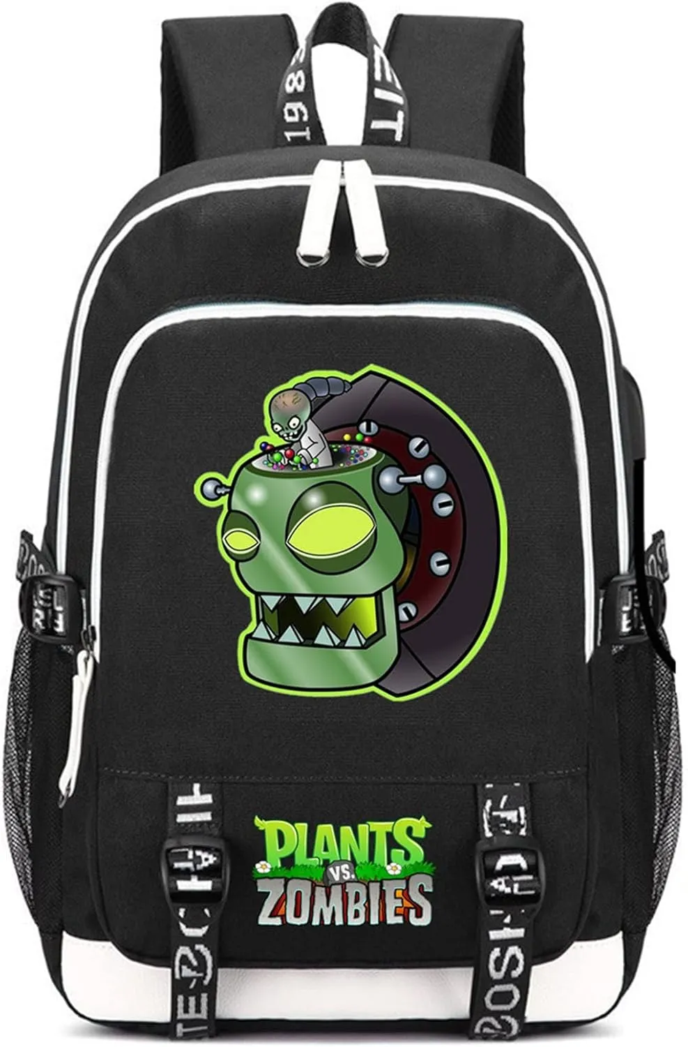 ISaikoy Anime Plants vs. Zombies Backpack Shoulder Bag Bookbag School Bag Daypack Color c1