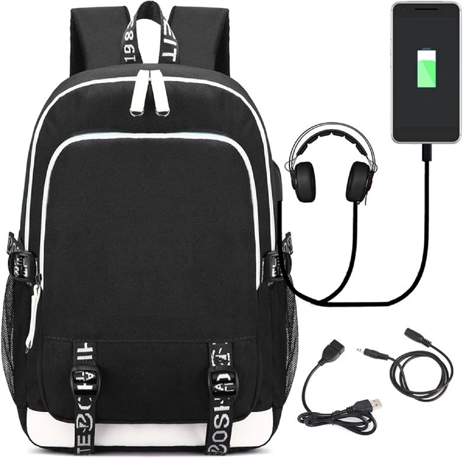 ISaikoy Anime Rimuru Tempest Backpack Shoulder Bag Bookbag Daypack School Bag E3