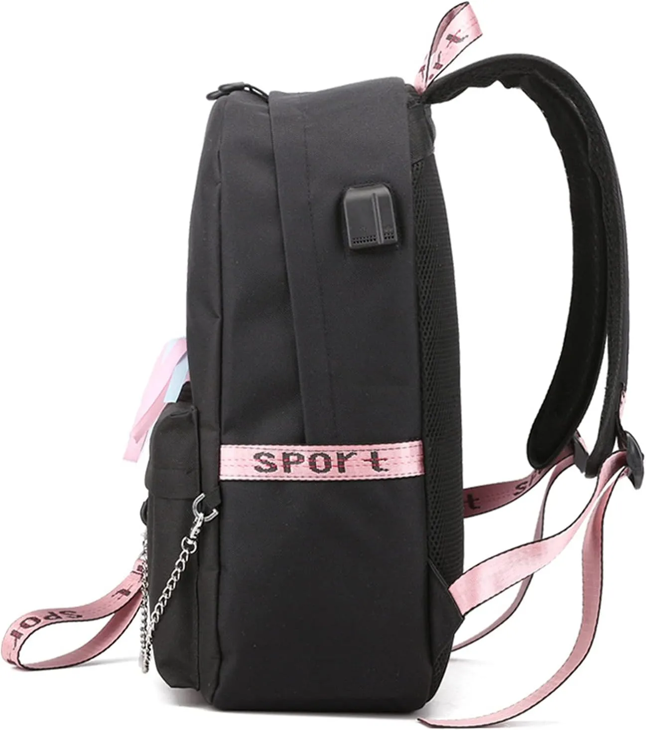 ISaikoy Anime Sword Art Online Backpack Satchel Bookbag Daypack School Bag Laptop Shoulder Bag
