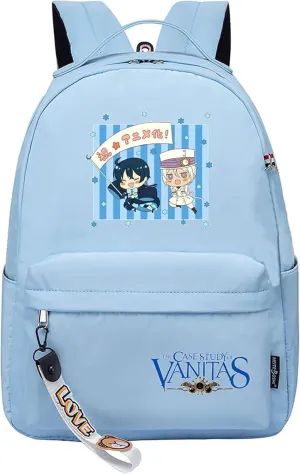 ISaikoy Anime The Case Study of Vanitas Backpack Shoulder Bag Bookbag Daypack School Bag 13