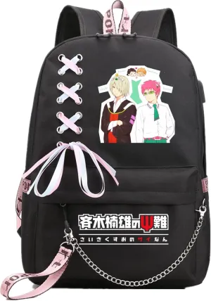ISaikoy Anime The Disastrous Life Of Saiki K Backpack Shoulder Bag Bookbag School Bag 13