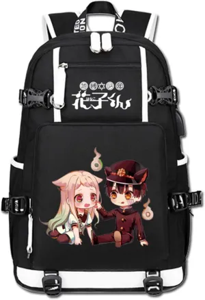 ISaikoy Anime Toilet Bound Hanako kun Backpack Satchel Bookbag Daypack School Bag Shoulder Bag