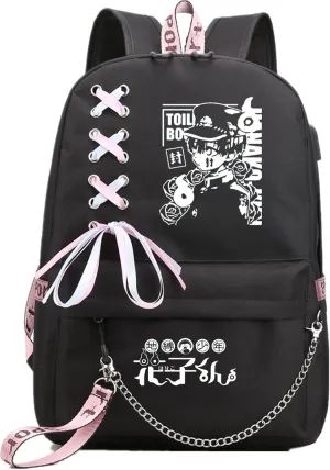 ISaikoy Anime Toilet-bound Hanako-kun Backpack Shoulder Bag Bookbag Student School Bag Daypack Satchel 2