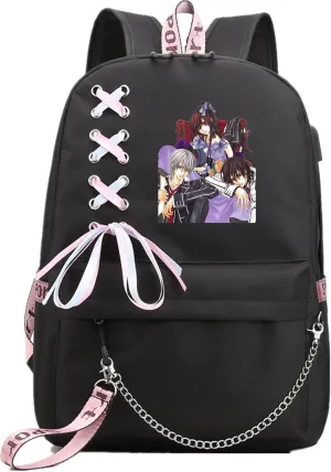 ISaikoy Anime Vampire Knight Backpack Shoulder Bag Bookbag Student School Bag Daypack Satchel 3