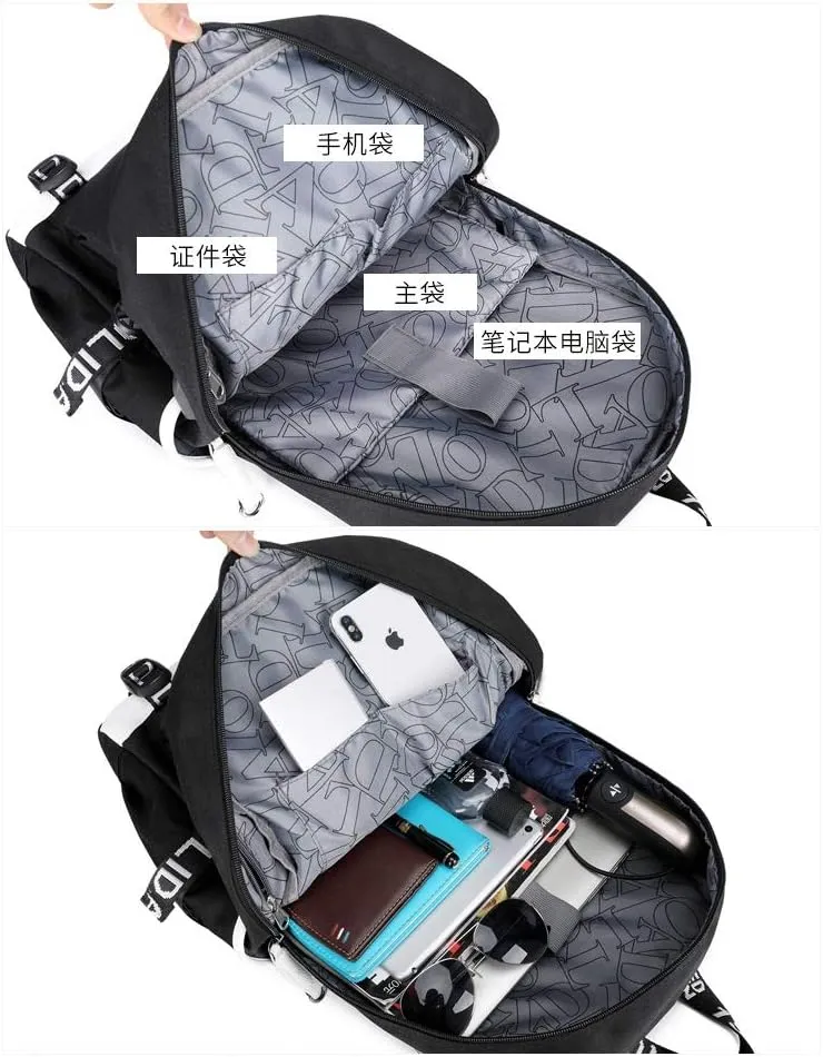 ISaikoy Anime VINLAND SAGA Backpack Rucksack Bookbag Student School Bag Daypack Satchel Handbag B2