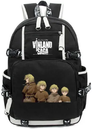 ISaikoy Anime VINLAND SAGA Backpack Rucksack Bookbag Student School Bag Daypack Satchel Handbag B5