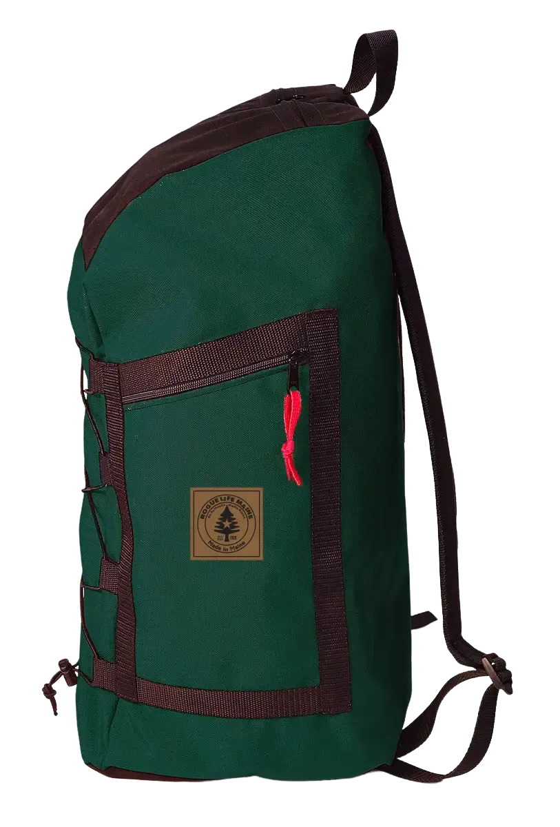 Island Hopper Curve Hybrid Backpack 40L - Forest Green