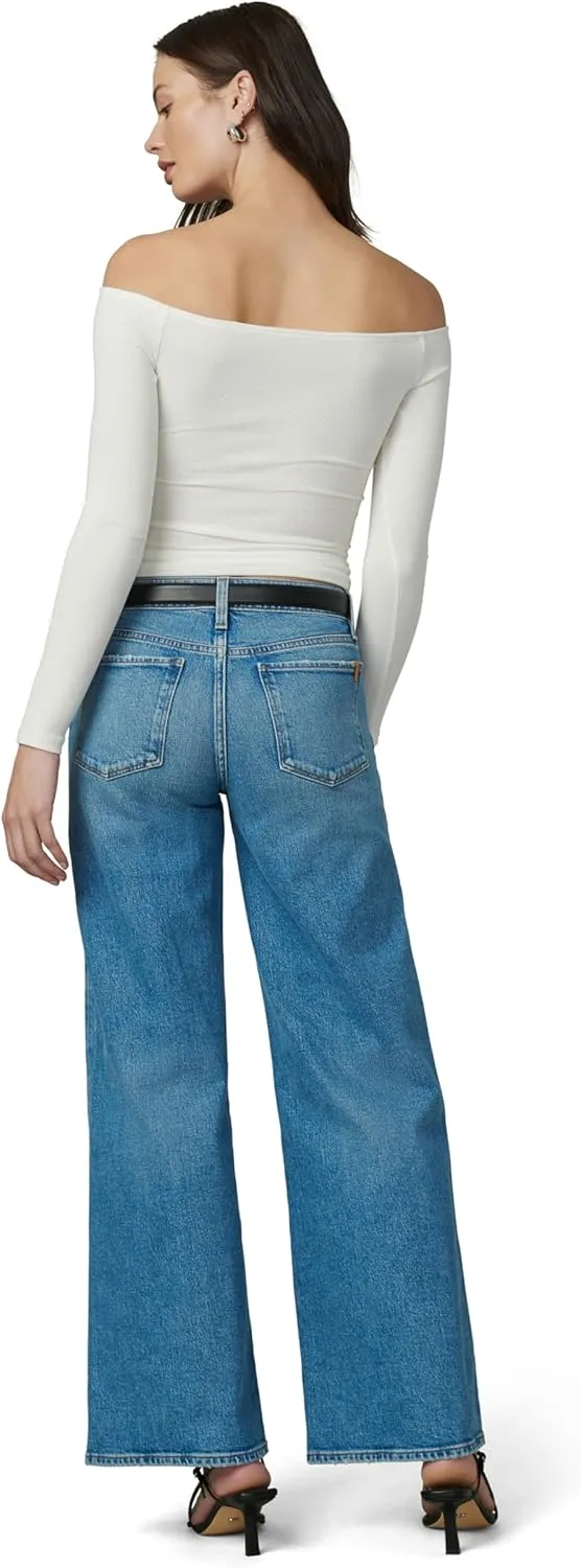 Joe's Women's The Devin Off The Shoulder Long Sleeve Top