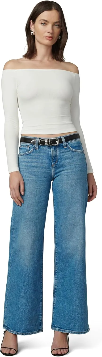 Joe's Women's The Devin Off The Shoulder Long Sleeve Top