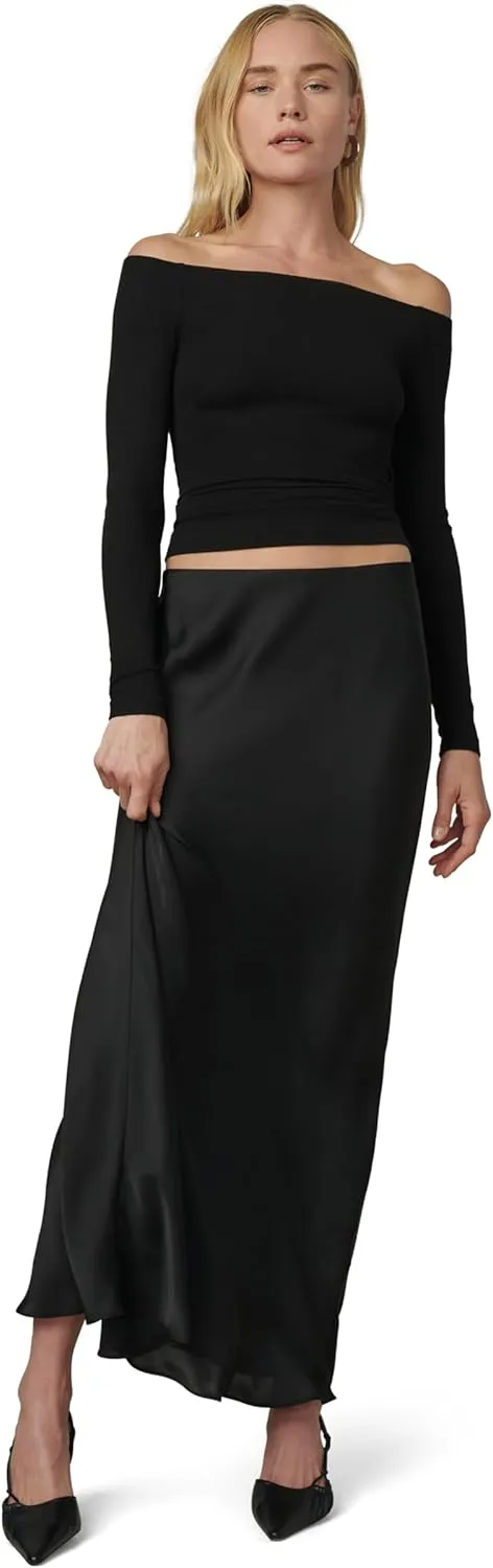Joe's Women's The Devin Off The Shoulder Long Sleeve Top