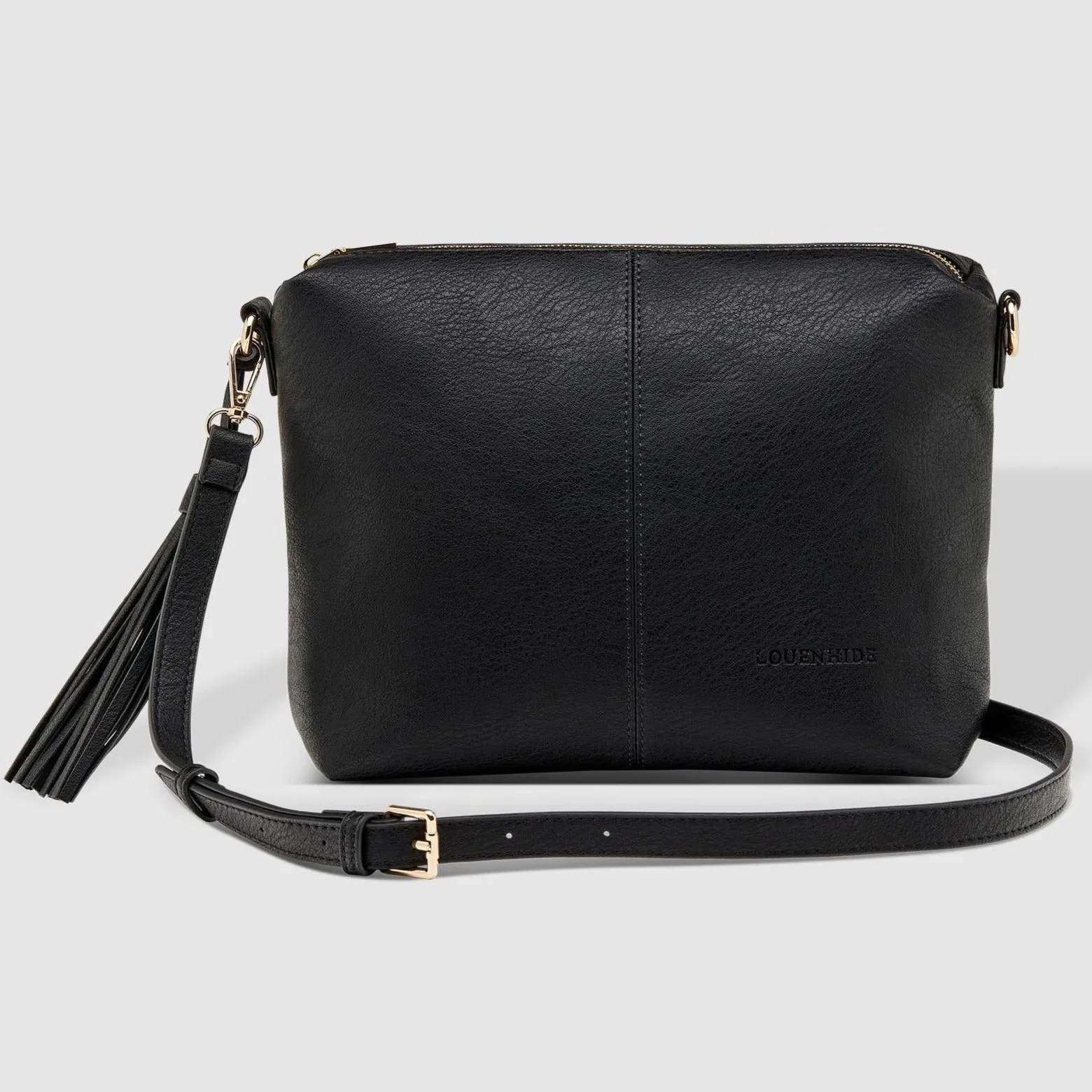 Kasey Crossbody Bag with Stripe Strap