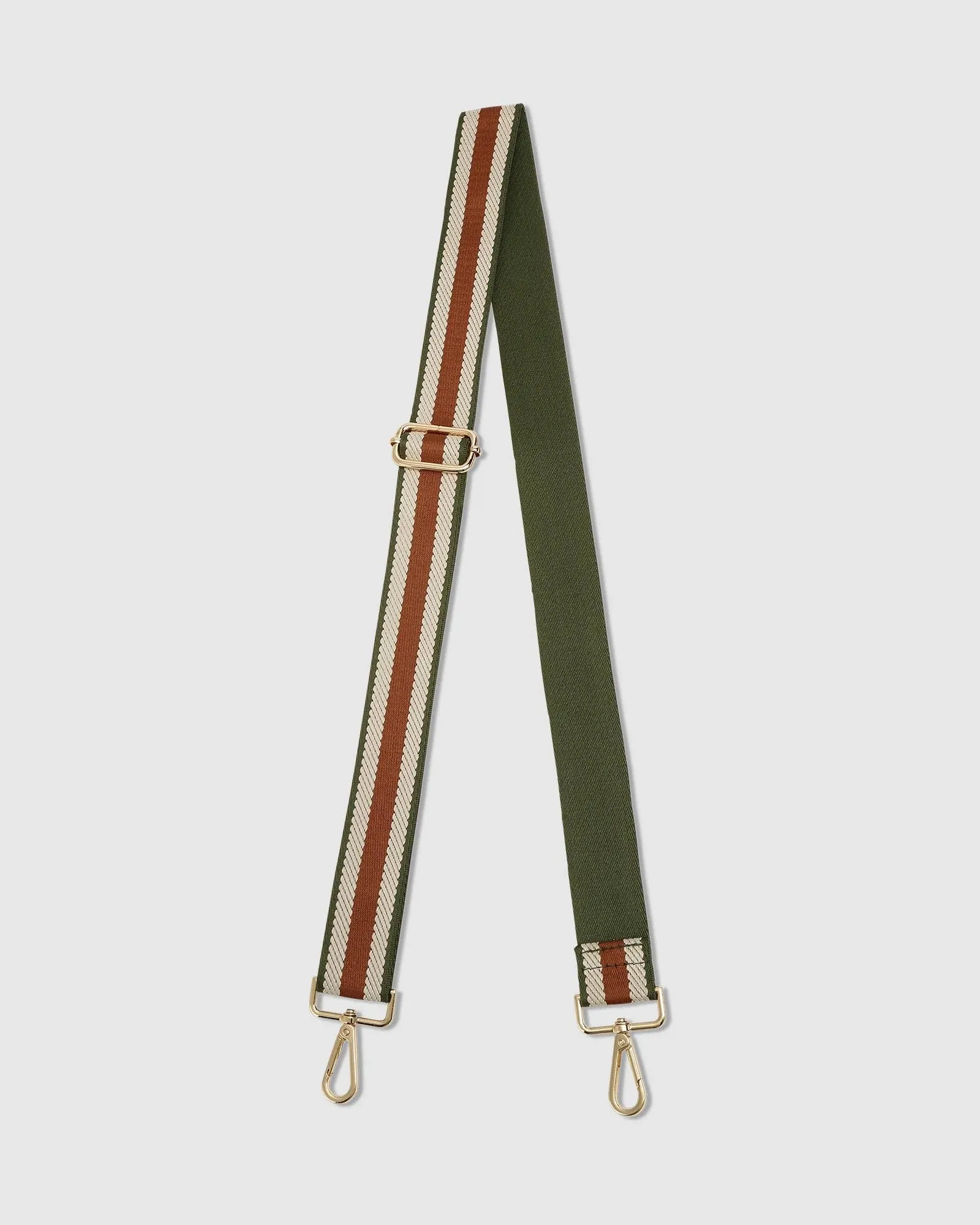 Kasey Crossbody Bag with Stripe Strap