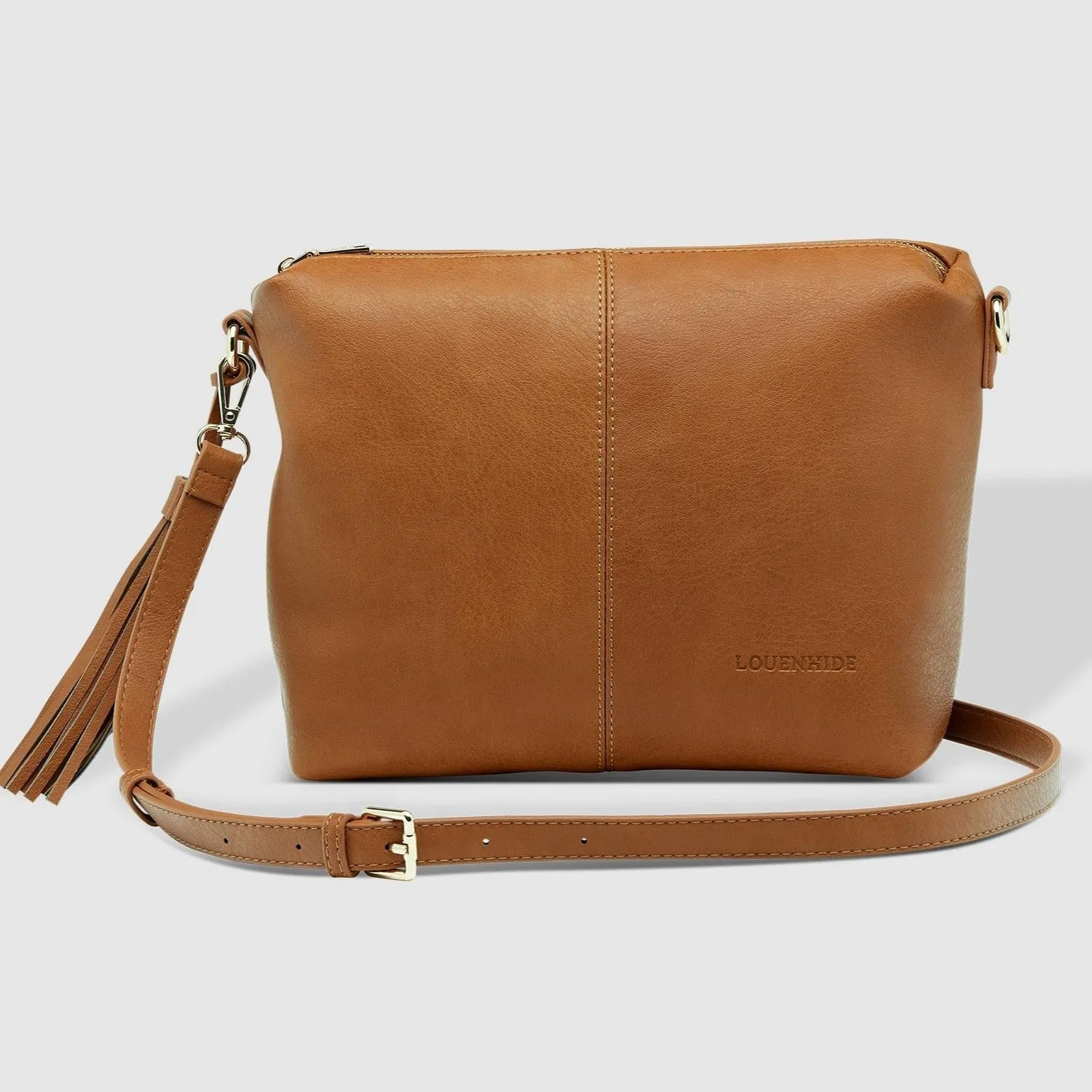Kasey Crossbody Bag with Stripe Strap