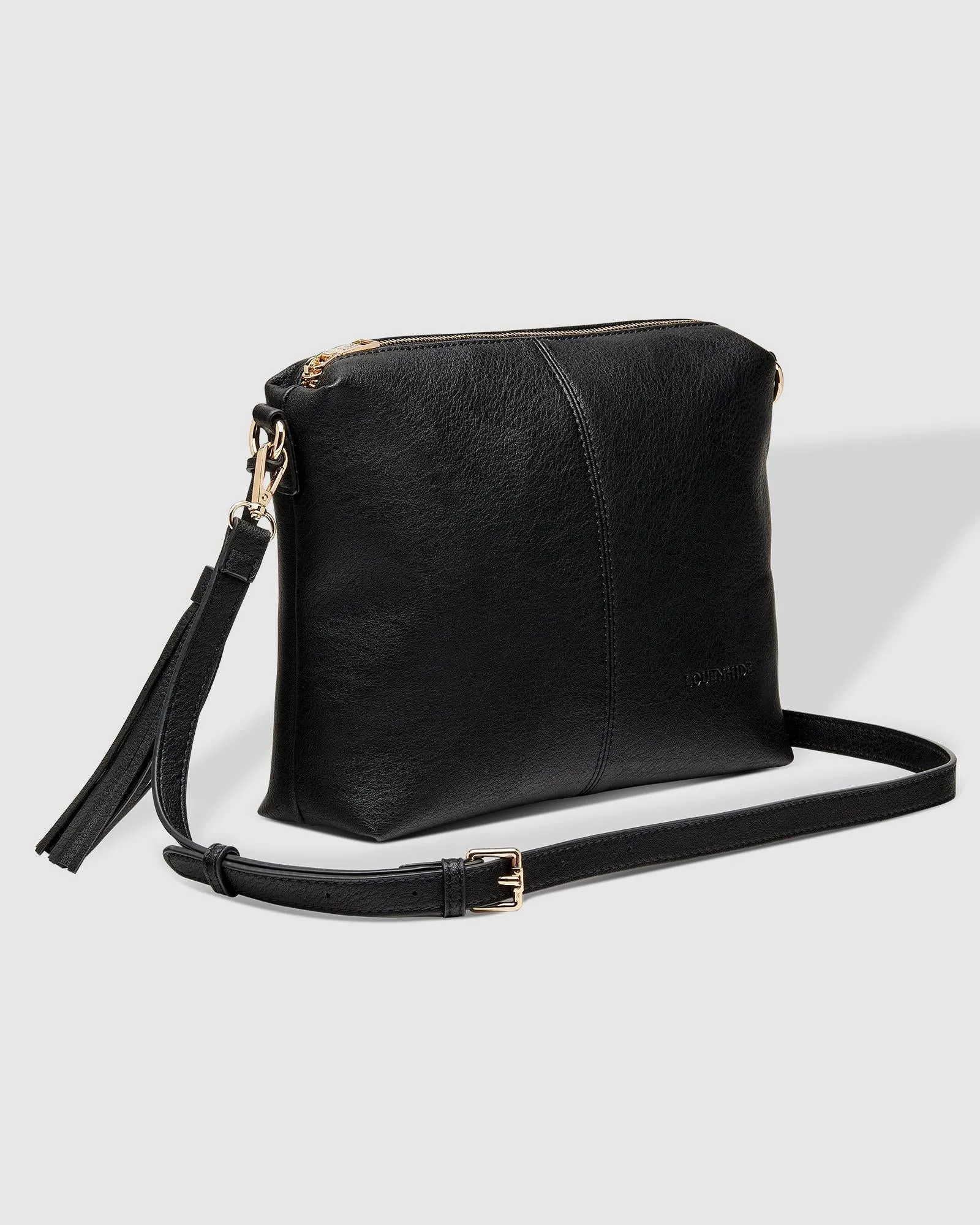 Kasey Crossbody Bag with Stripe Strap