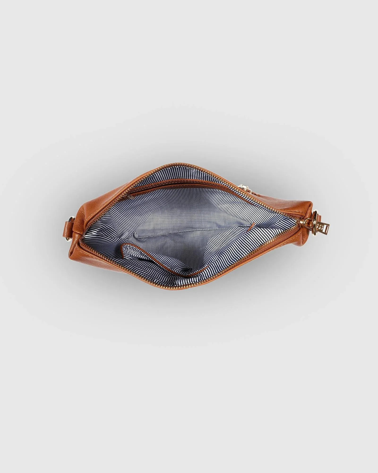 Kasey Crossbody Bag with Stripe Strap