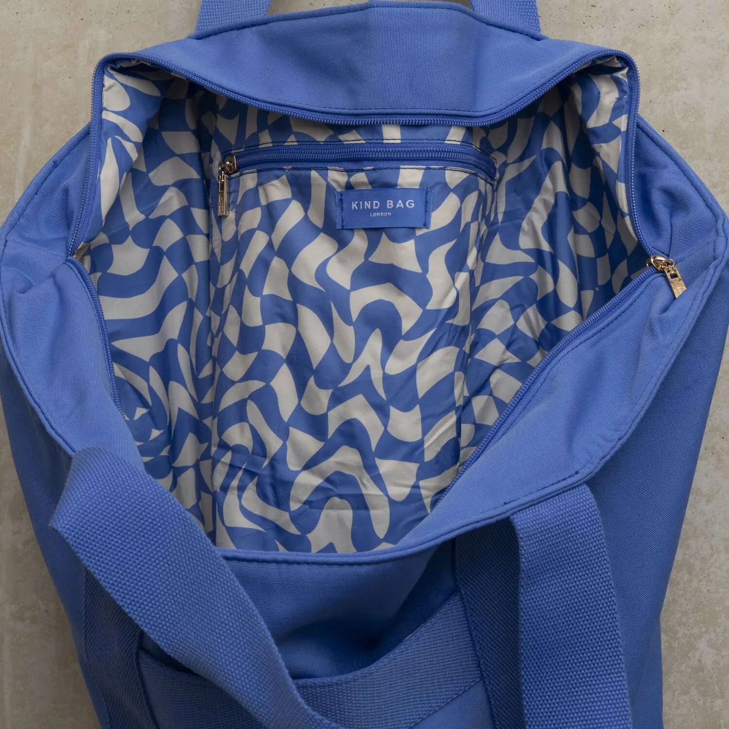 Kind Bag Blue Carryall Tote