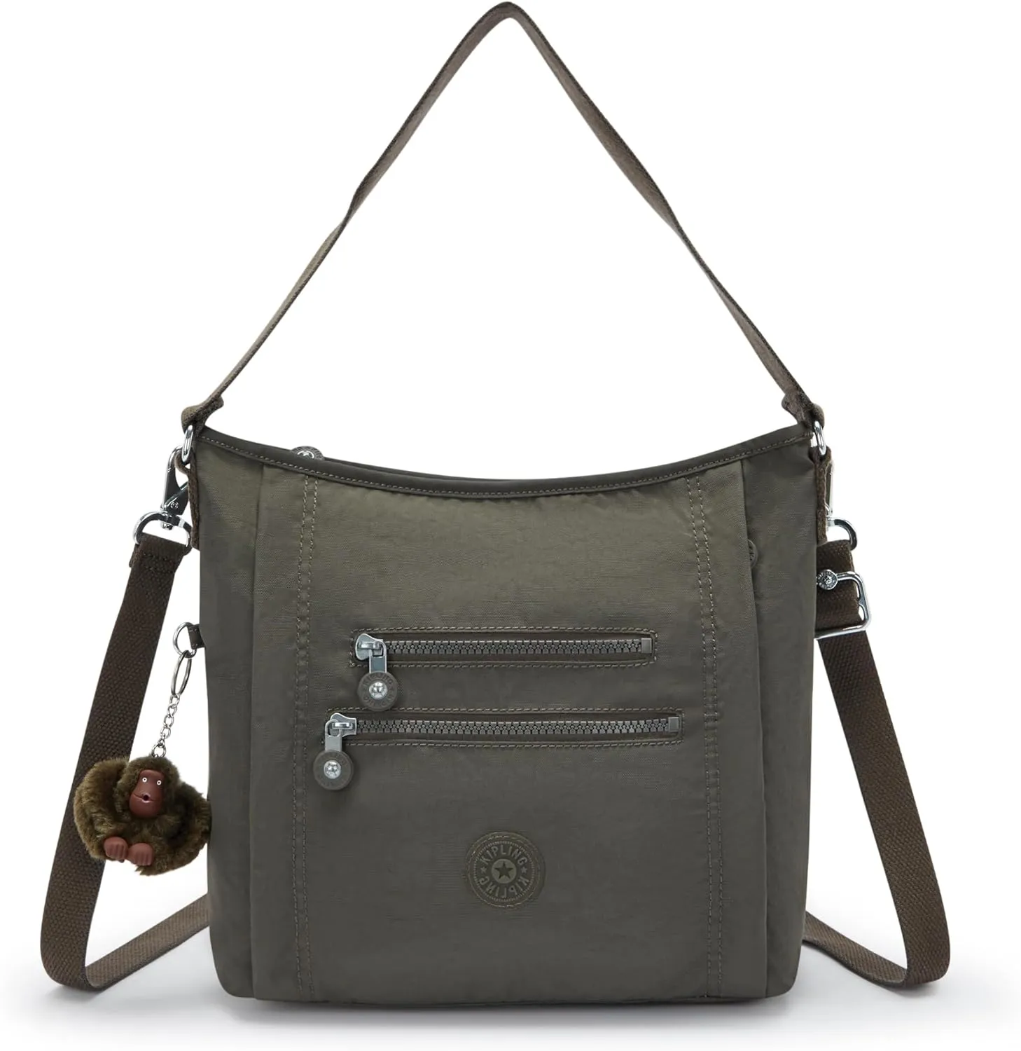 Kipling Women's Belammie Handbag, Organize Accessories, Spacious Interior, Removable Shoulder Strap, Travel Bag