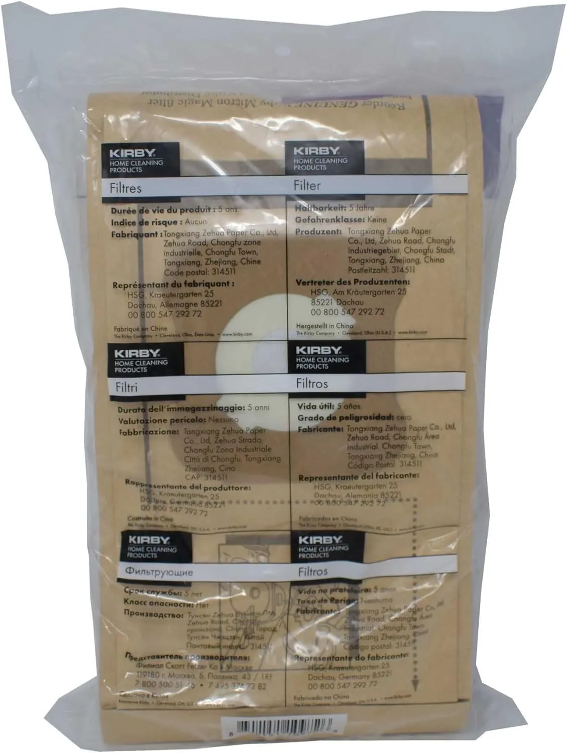 Kirby NEW 9 Micron Vacuum Cleaner Bags G4 & G5 with belts