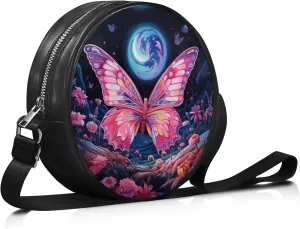 Ladies Cirlcle Crossbody Bag Women Cross Body Bag Adults Chest Bag
