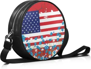 Ladies Cirlcle Crossbody Bag Women Cross Body Bag Adults Chest Bag