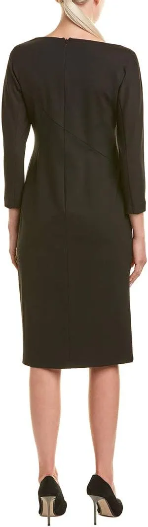 Lafayette 148 New York Asymmetrical Shift Dress