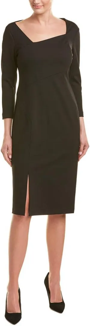 Lafayette 148 New York Asymmetrical Shift Dress