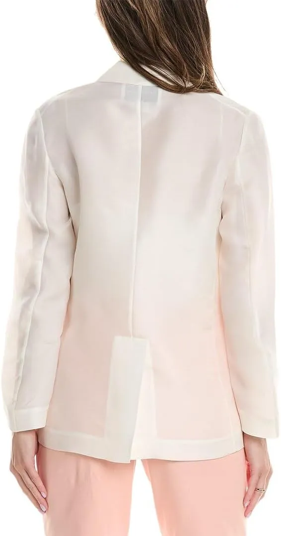 Lafayette 148 New York Silk Blazer
