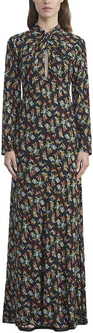 Lafayette 148 New York Twist Collar Dress
