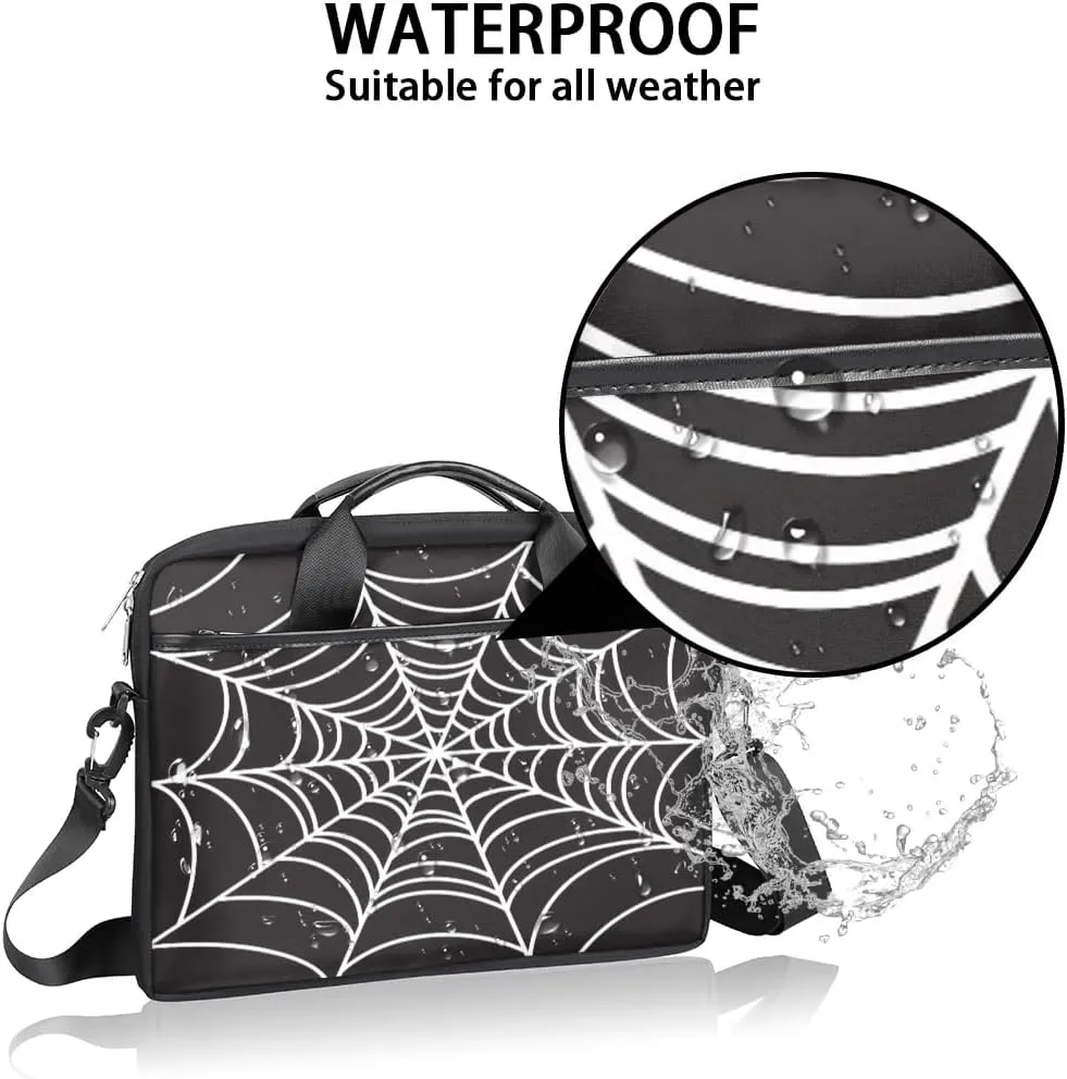 Laptop Bag for Women Men, 15.6 inch Messenger Shoulder Bags, Water Resistant Computer Bag Sleeve