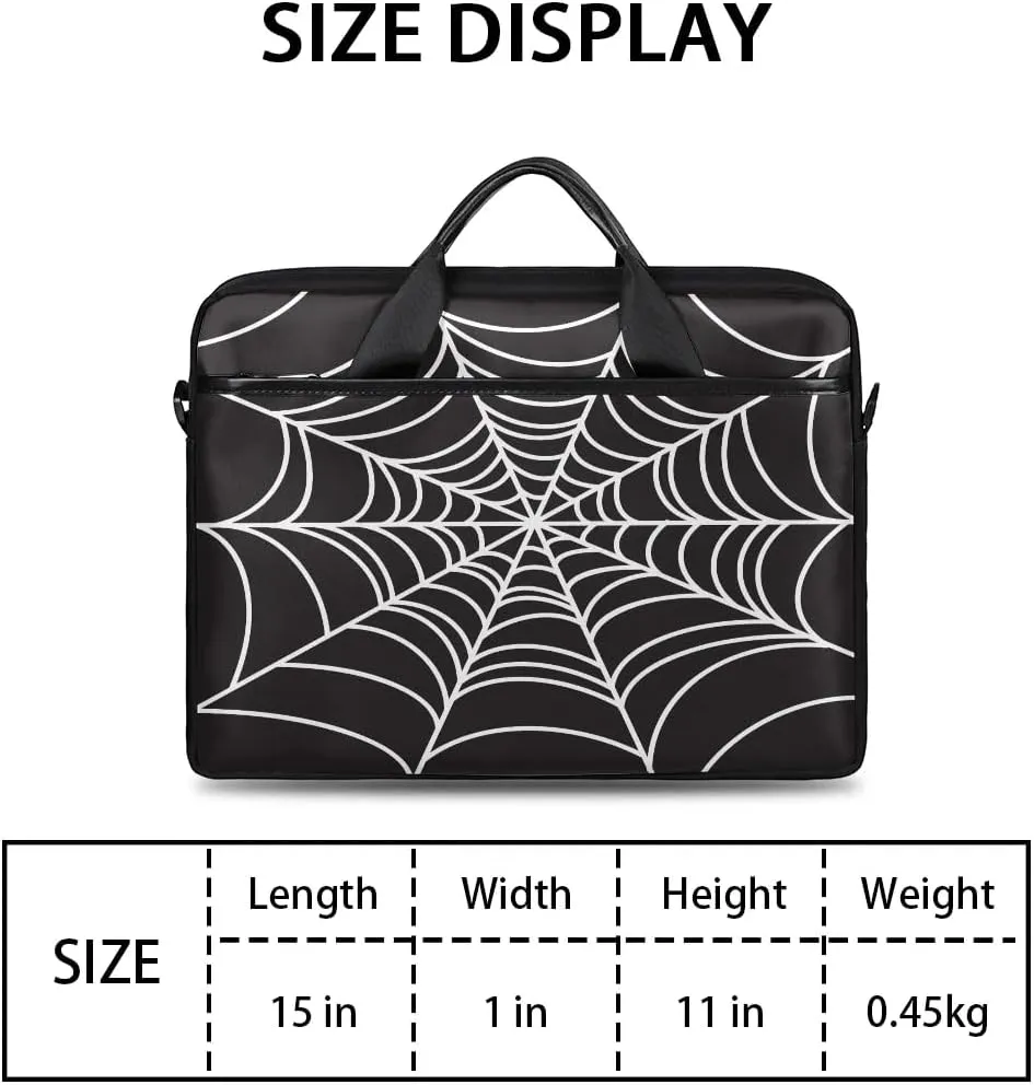 Laptop Bag for Women Men, 15.6 inch Messenger Shoulder Bags, Water Resistant Computer Bag Sleeve