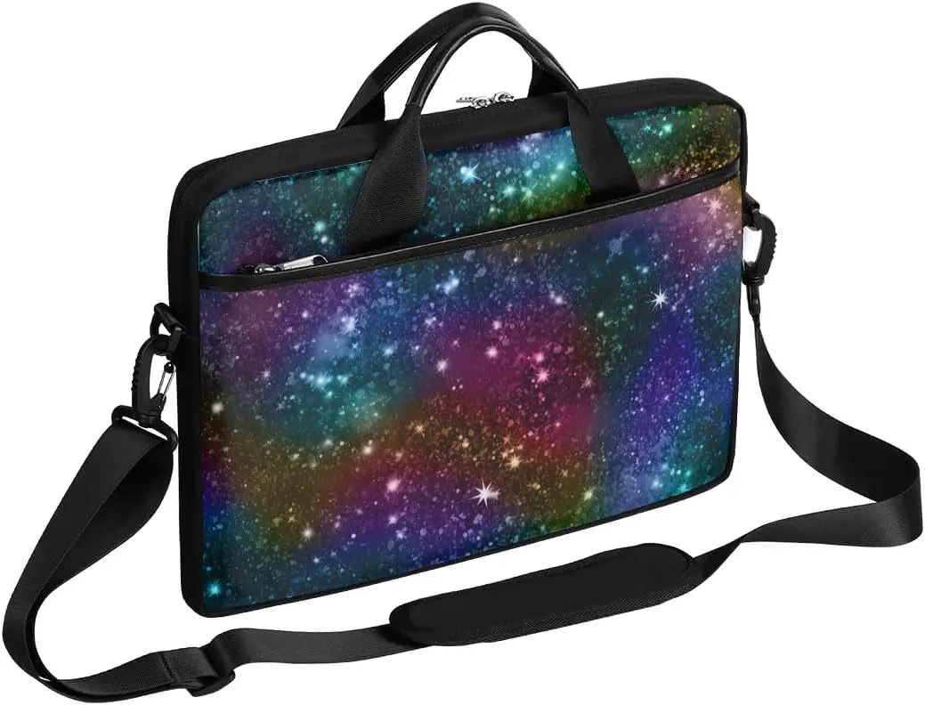 Laptop Bag Waterproof Laptop Shoulder Bag with Adjustable And Removable Shoulder Strap Fits Laptop 13-15.6 Inch