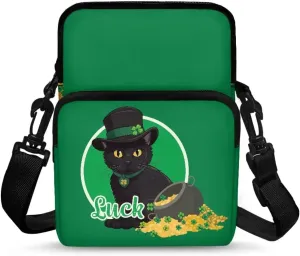 LedBack Fashion Cossbody Messenger Bag Double Clip Crossbody Bag Handbag Purse Shoulder Bag Pretty Gift
