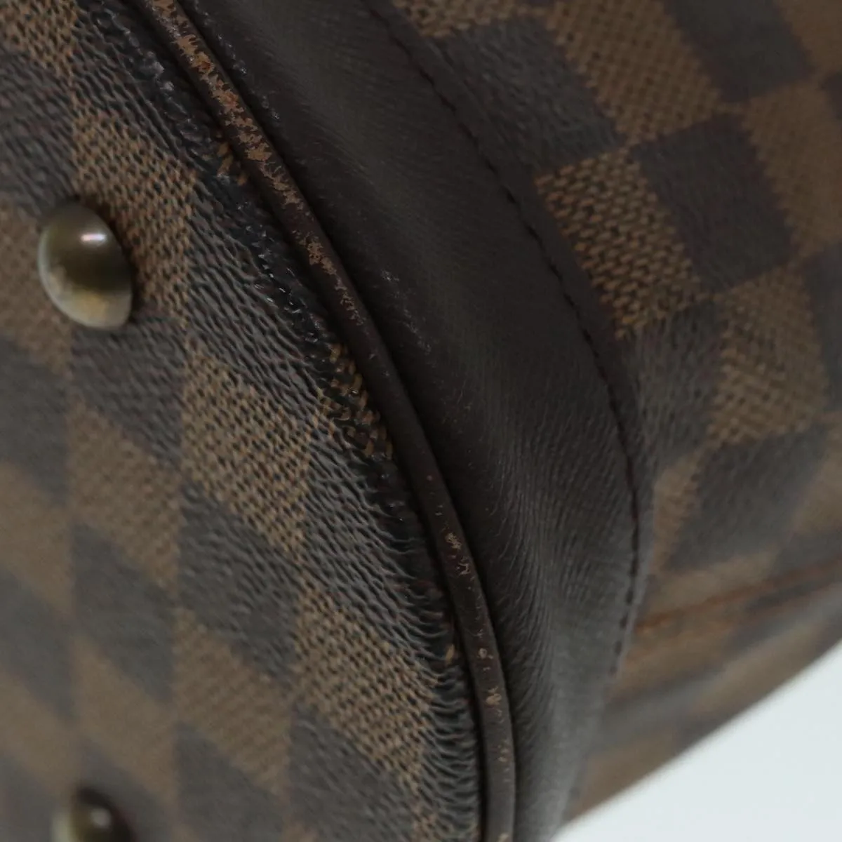 LOUIS VUITTON Damier Ebene Marais Shoulder Bag N42240 LV 91505