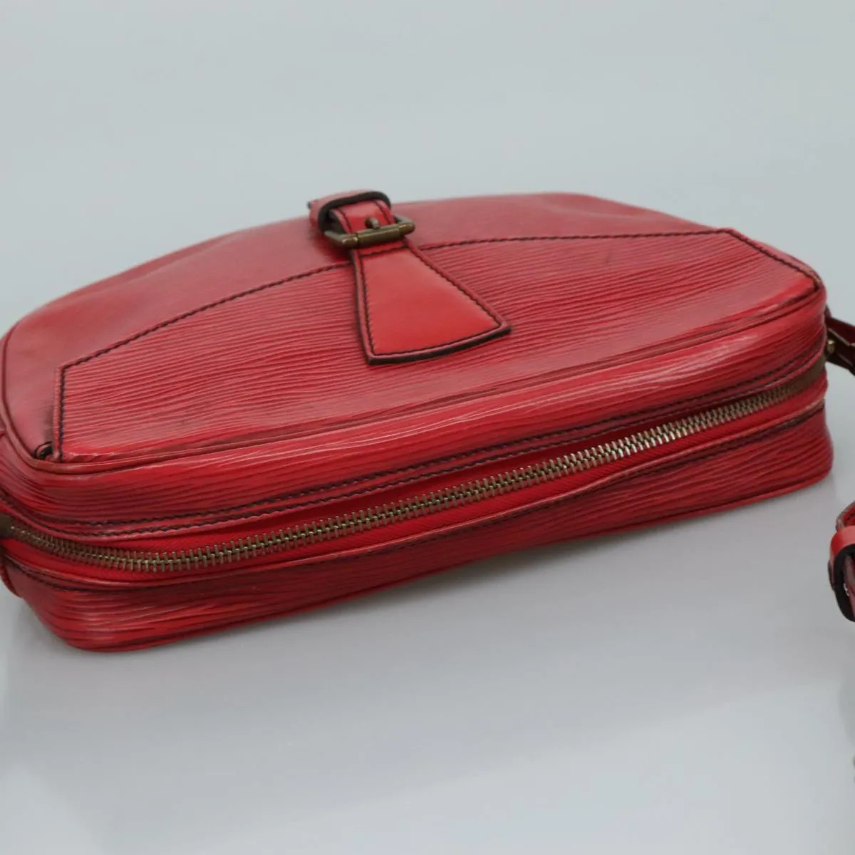 LOUIS VUITTON Epi Jeune Fille MM Shoulder Bag Red M52157 LV 111421