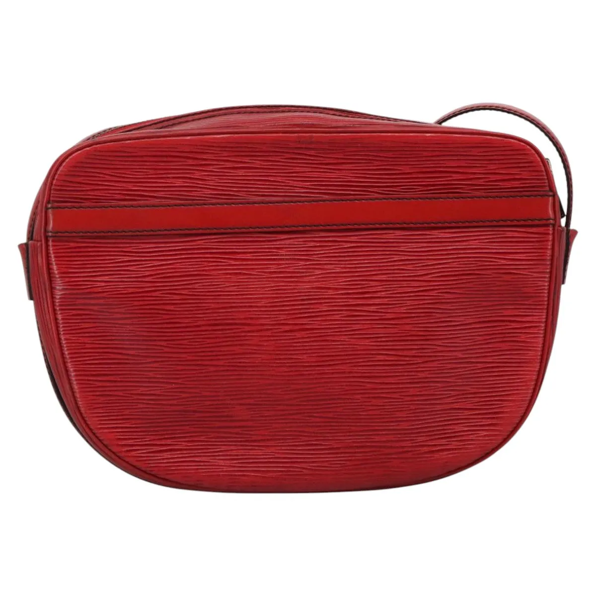 LOUIS VUITTON Epi Jeune Fille MM Shoulder Bag Red M52157 LV 111421