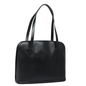LOUIS VUITTON Epi Lussac Shoulder Bag Black M52282 LV 81770