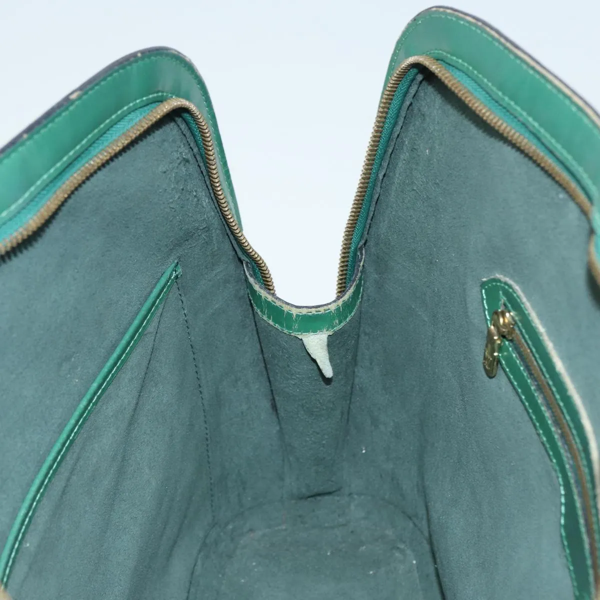 LOUIS VUITTON Epi Lussac Shoulder Bag Green M52284 LV 83877