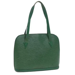 LOUIS VUITTON Epi Lussac Shoulder Bag Green M52284 LV 83877