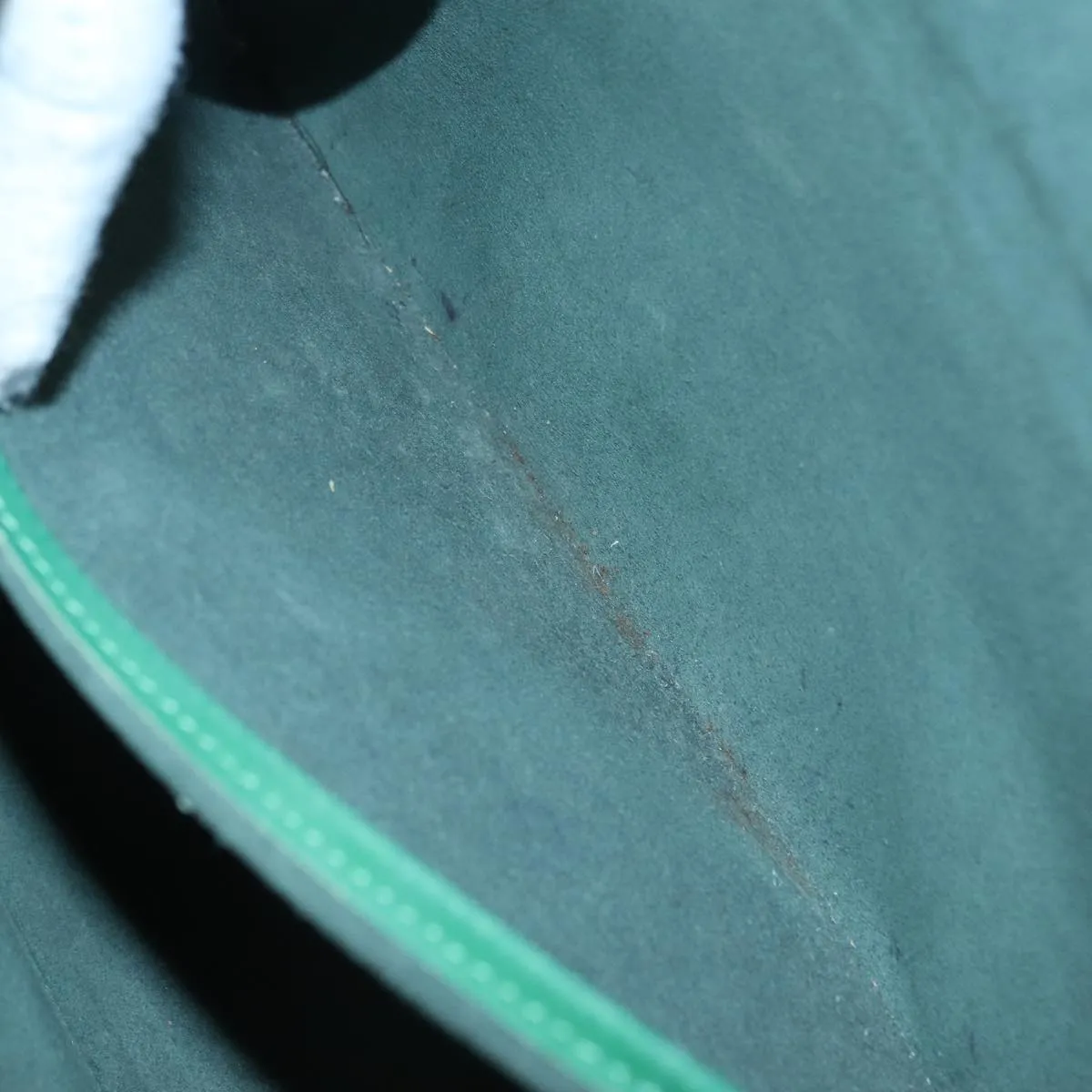 LOUIS VUITTON Epi Lussac Shoulder Bag Green M52284 LV 83877