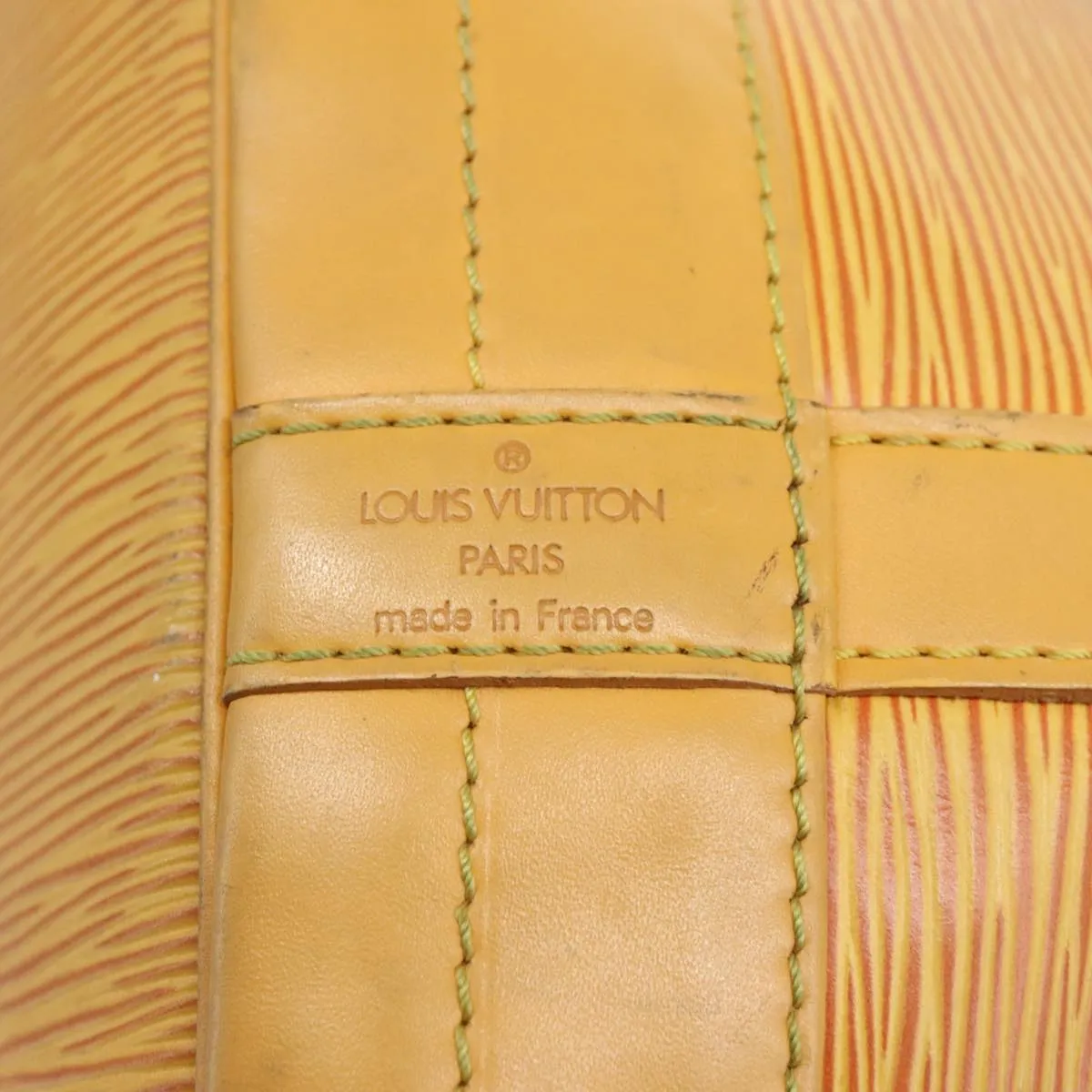 LOUIS VUITTON Epi Noe Shoulder Bag Tassili Yellow M44009 LV 111342