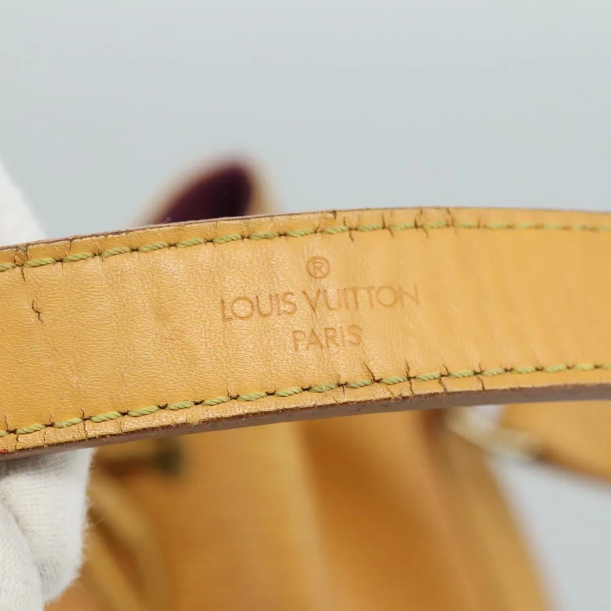 LOUIS VUITTON Epi Noe Shoulder Bag Tassili Yellow M44009 LV 111342