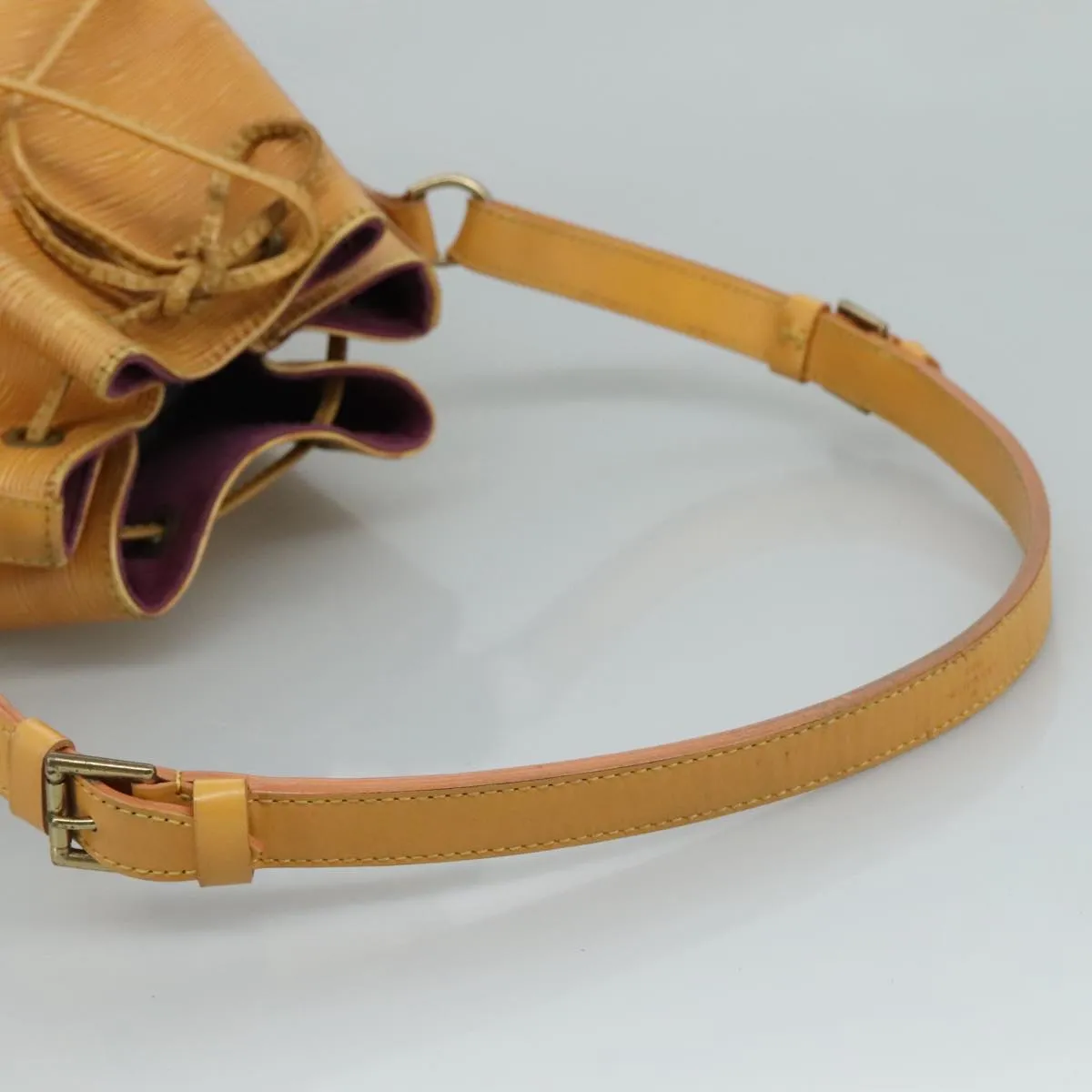 LOUIS VUITTON Epi Noe Shoulder Bag Tassili Yellow M44009 LV 111342