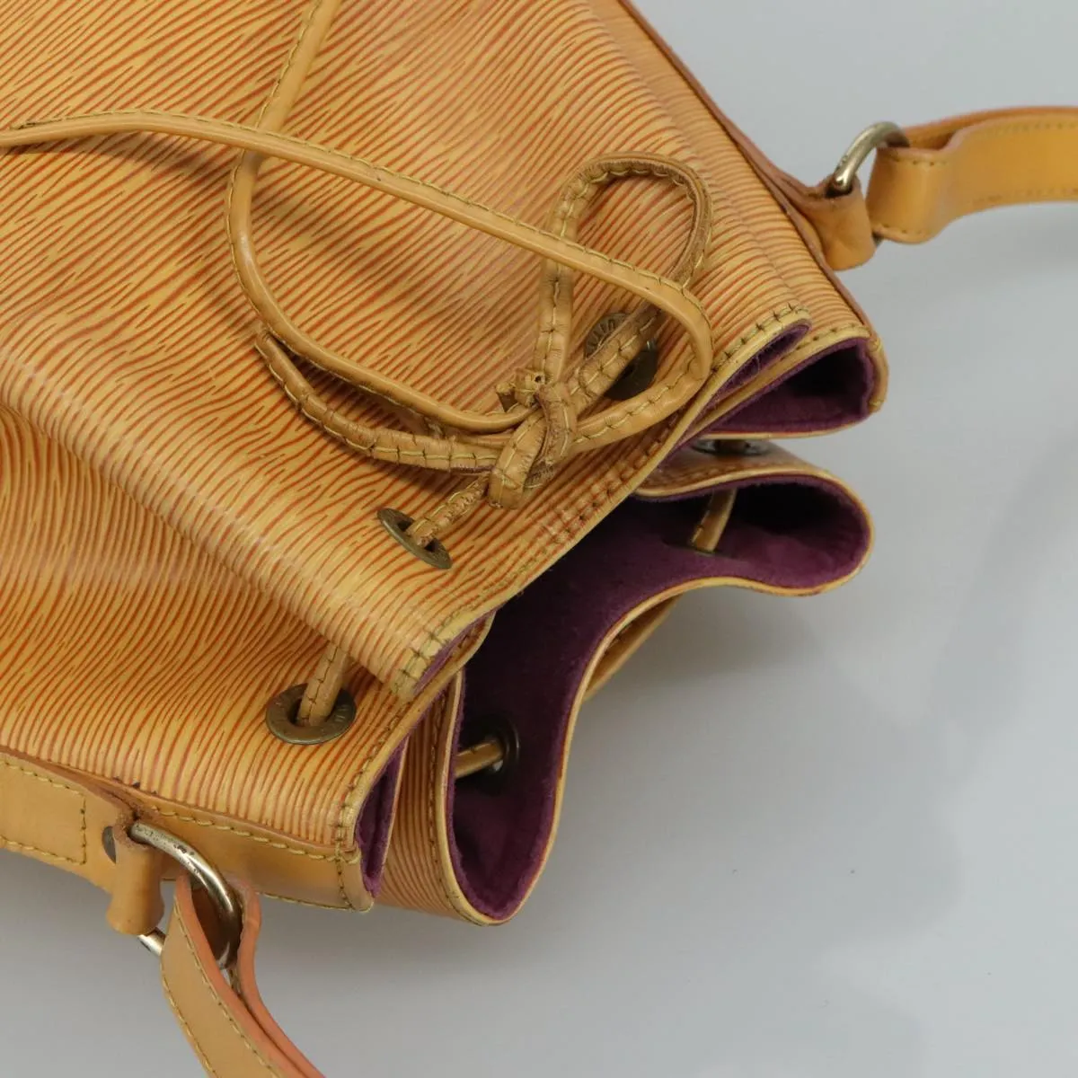 LOUIS VUITTON Epi Noe Shoulder Bag Tassili Yellow M44009 LV 111342