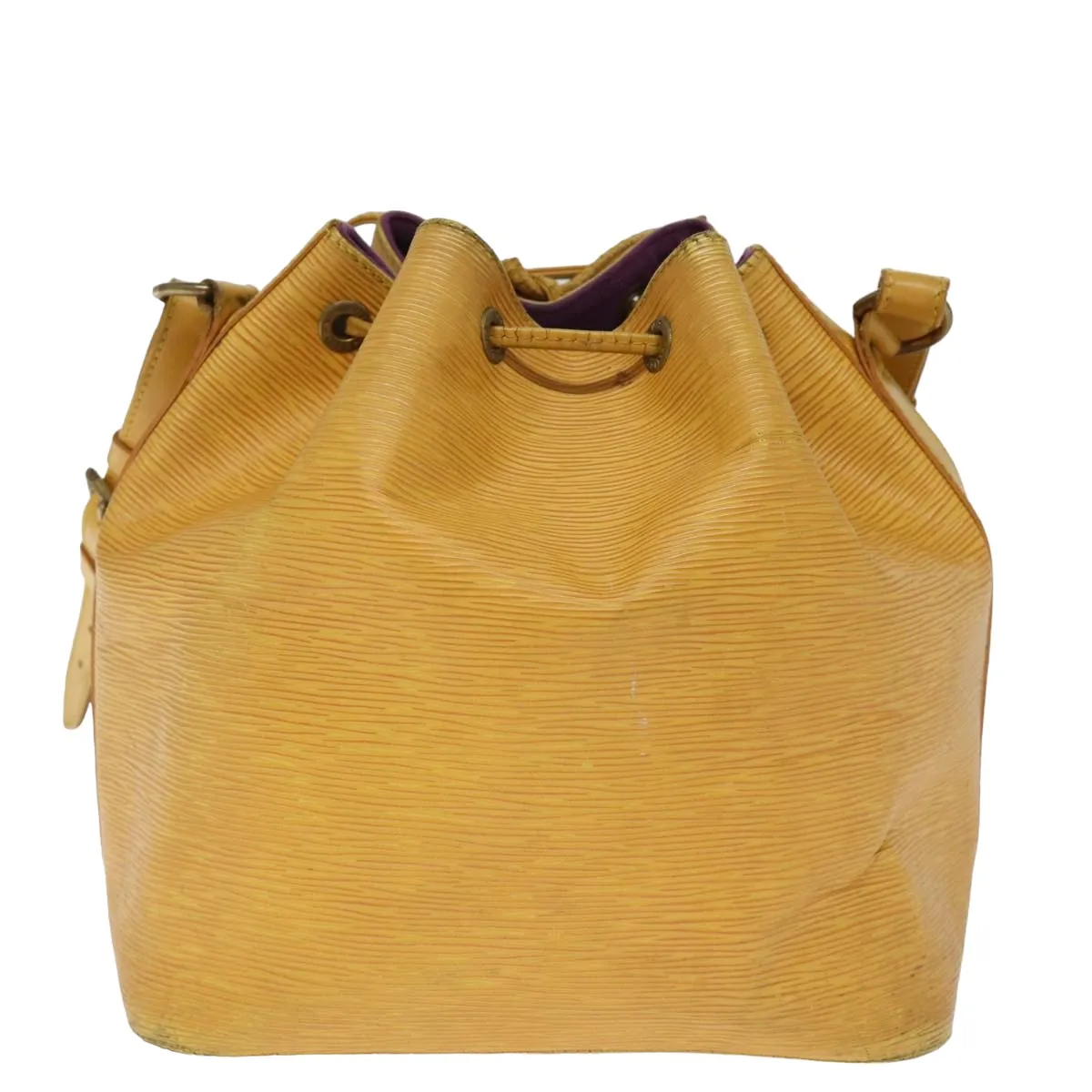 LOUIS VUITTON Epi Petit Noe Shoulder Bag Tassili Yellow M44109 LV 76773