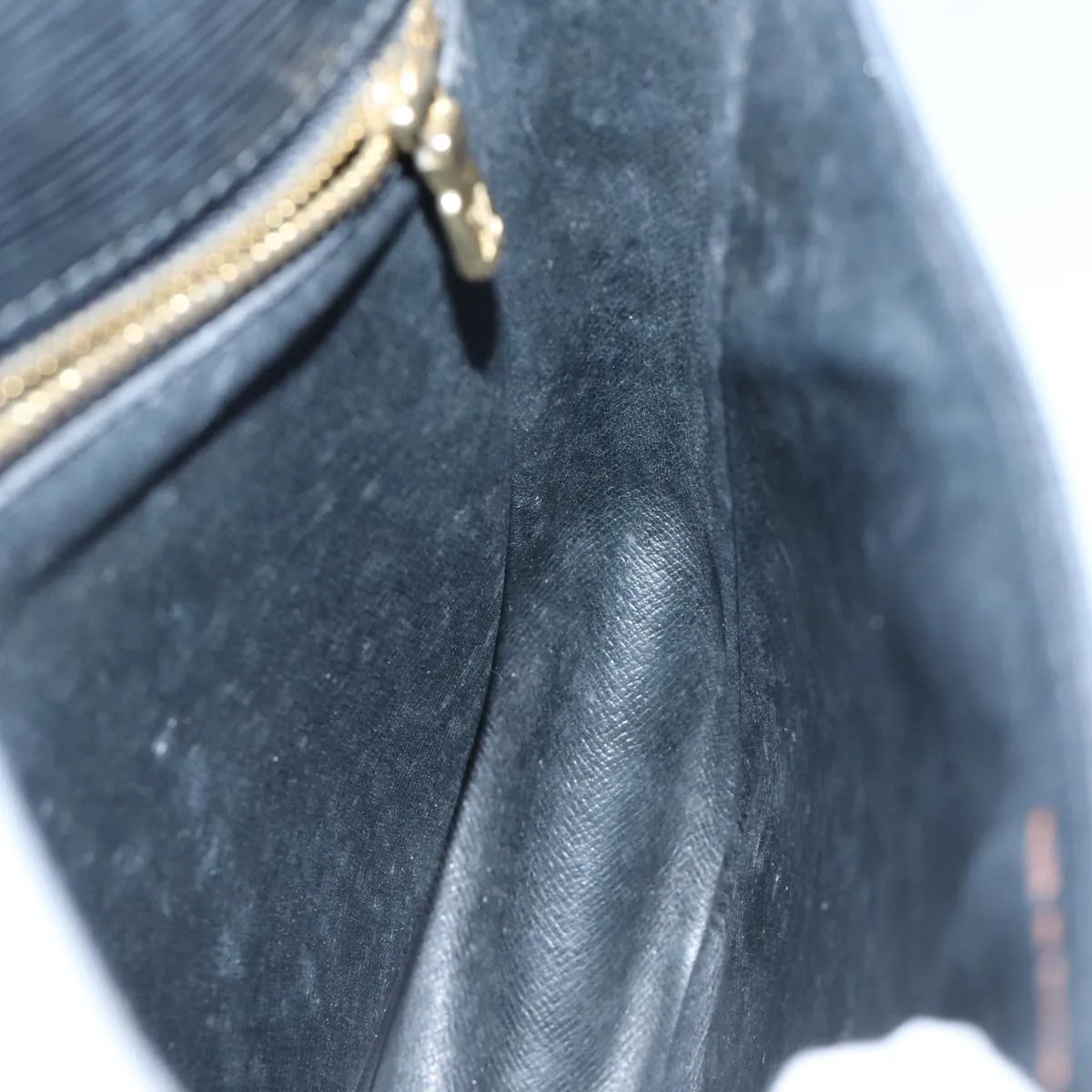 LOUIS VUITTON Epi Saint Cloud GM Shoulder Bag Black M52192 LV 72334