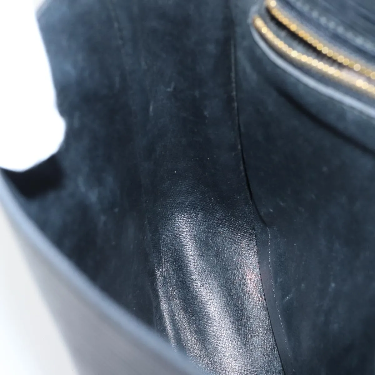 LOUIS VUITTON Epi Saint Cloud GM Shoulder Bag Black M52192 LV 72334