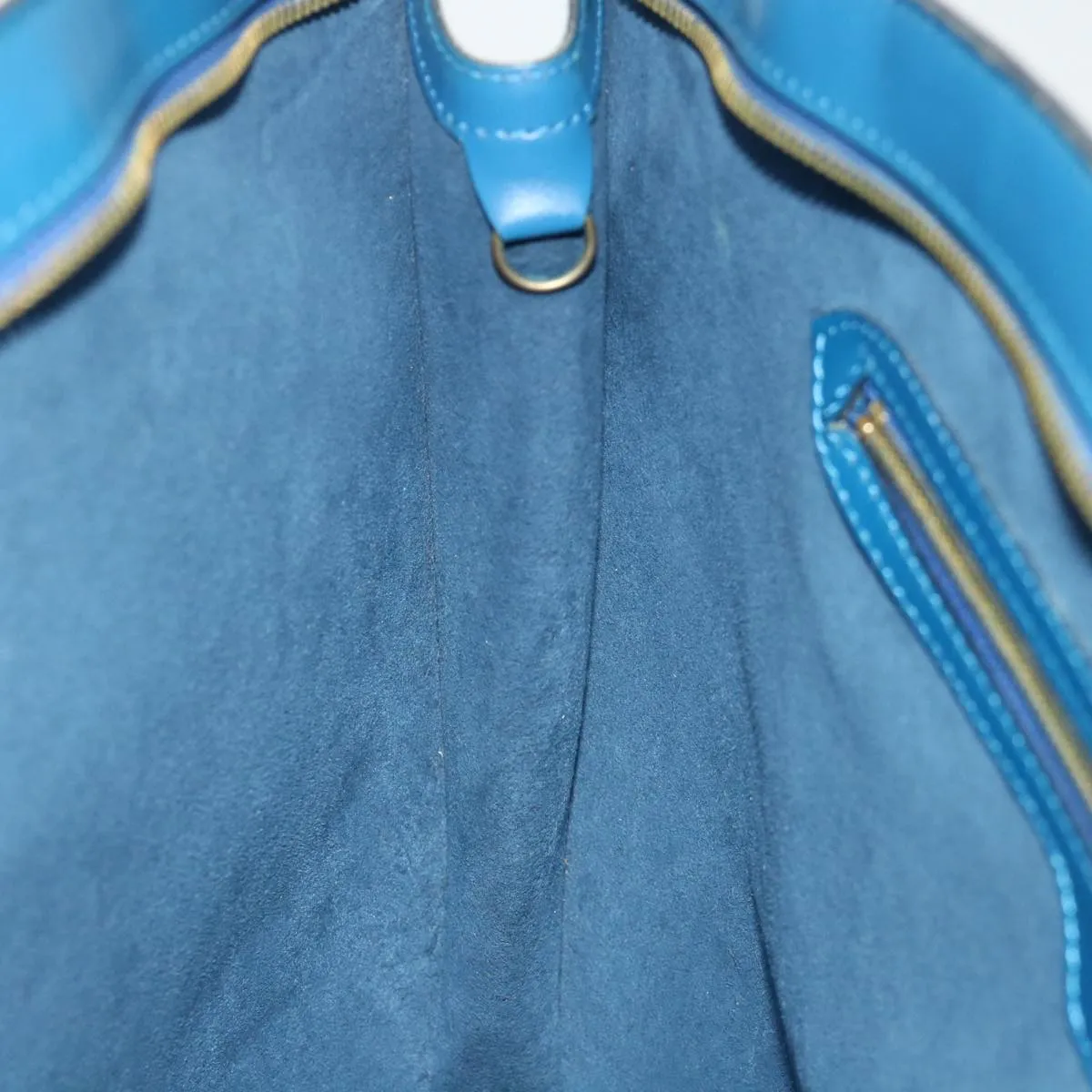 LOUIS VUITTON Epi Saint Jacques Shopping Shoulder Bag Blue M52275 72505