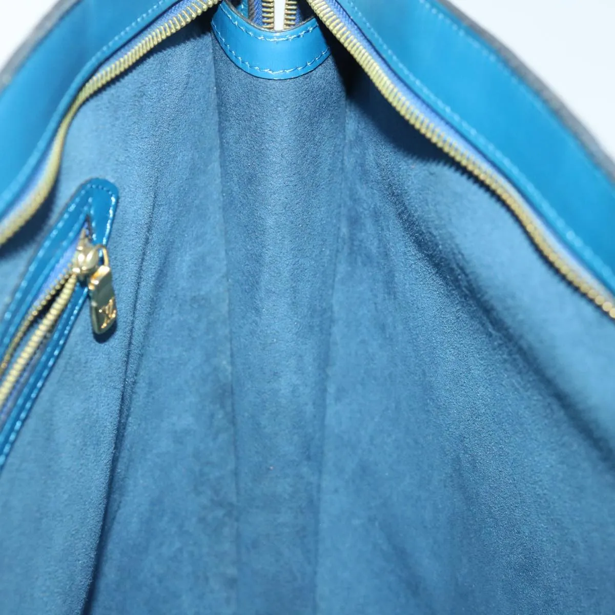 LOUIS VUITTON Epi Saint Jacques Shopping Shoulder Bag Blue M52275 72505